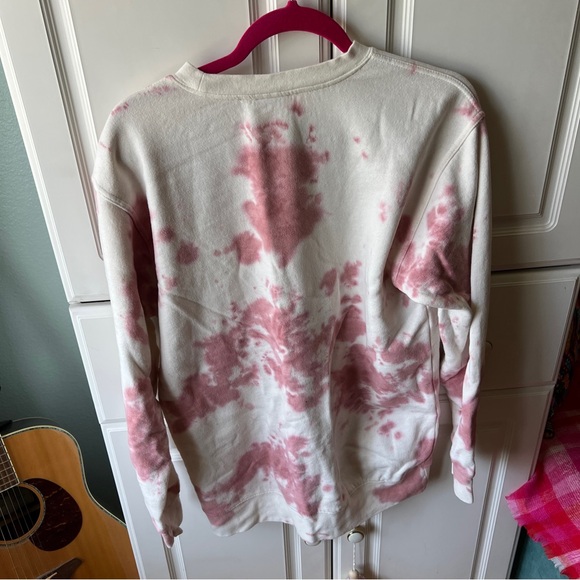 Summer Fridays 2 Piece Pink Tie Dys Sweat Pants & Sweat Shirt (set) ☁️ - Picture 12 of 16